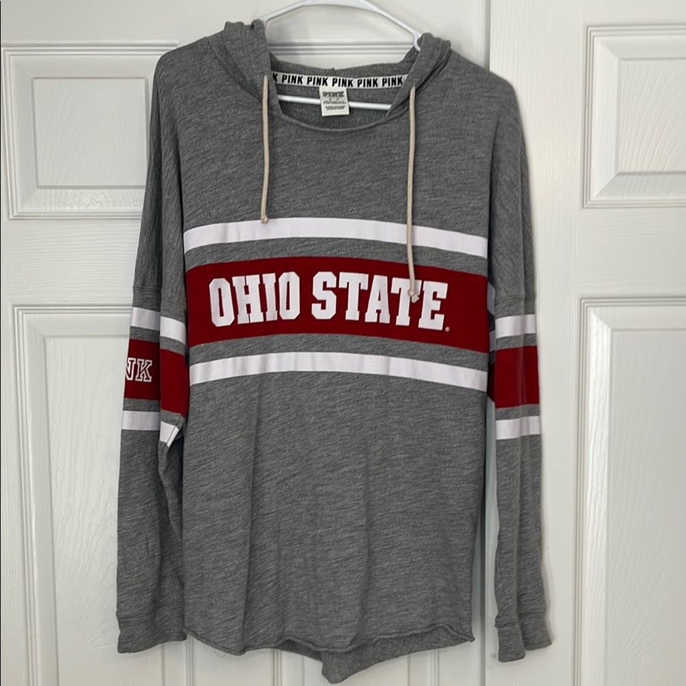 VS PINK Ohio State lightweight hoodie